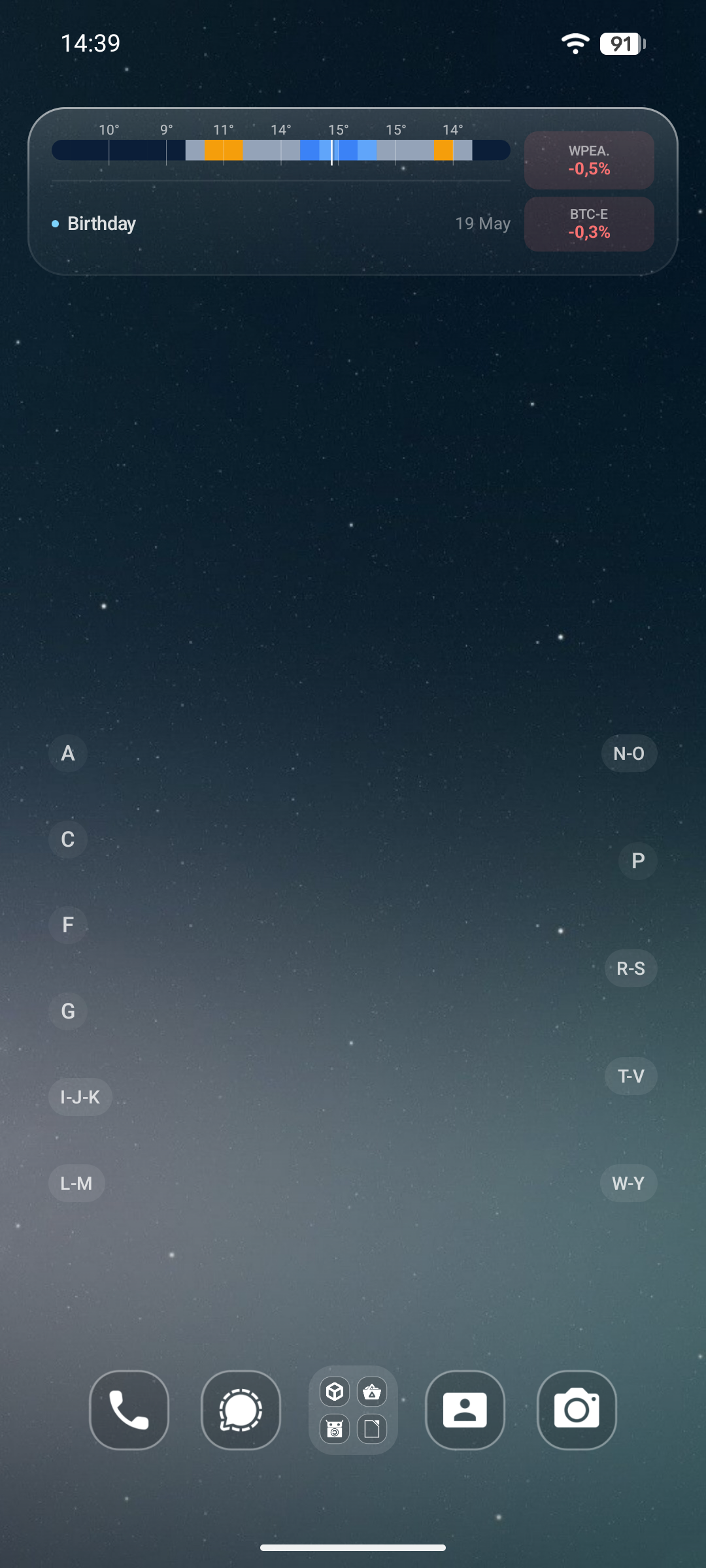 Edge bars